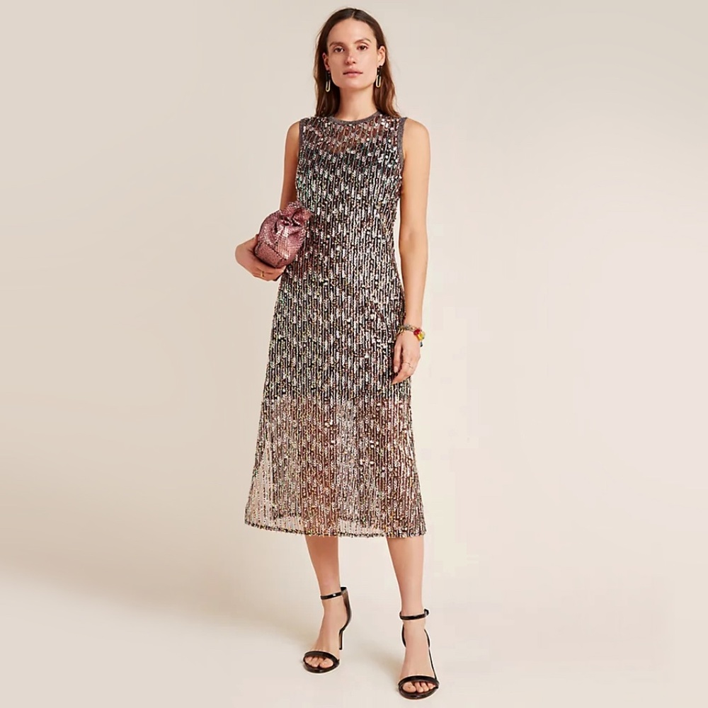 Corey Lynn Calter | Sequined Swing Dress | NWT - Picture 2 of 6